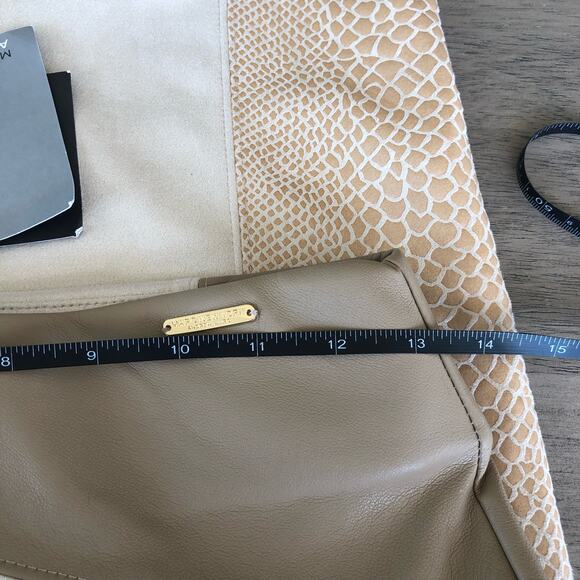 Marc New York Faux Suede and Leather Patchwork Pencil Skirt - XS - Picture 3 of 5